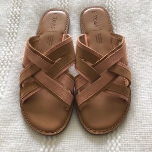 Cute slide style sandals from Toms